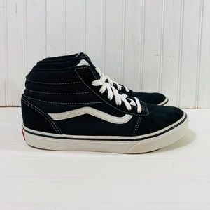 womens black vans high tops